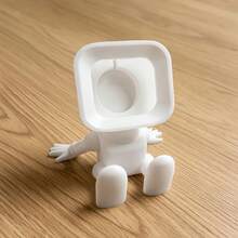 Printed Mini Robot Charging Stand, Compatible With Apple Watch Models - Fun & Novel Desktop Bedside Nightstand Holder Base - Unique Decorative Gift - New Arrival - View 12