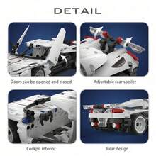 CADA-APOCALYPSE LIGHTNING Z-WIND Bộ khối xây dựng sưu tầm mới 300+ mảnh (Cần lắp ráp) - Tương tác - Phải có để giao lưu - Bán chạy - Bán chạy nhất - Quà sinh nhật cho bạn trai/bạn gái - Nhiều màu - Xem 4