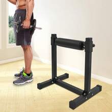 [Big Different]Split Squat Stand 9 Stufen Höhenverstellbarer Einbein-Kniebeugenroller Single Leg Squat Roller Bulgarian Split Squat Stand für Kniebeugen, Beinpressen, Dehnungen[A Practical Gift Idea For You] - YDRMLY-000800=Standard - Übersicht 7