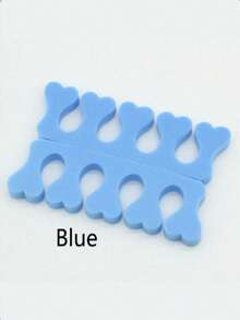 2pcs Sponge Toe Separators Nail Art Tools, Premium Nail Painting And Polishing Tool Set, Soft High-Density Sponge, Suitable For Nail Polishing, Nail Salon, Home Use, Makeup Storage, Room Decor - Multicolor - View 10