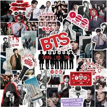 Hasbro 55pcs/1set Stiker Kpop BTS ARIRANG Album Korean Wave, Stiker Planner Gaya Instagram, Perekat Mandiri - MultiWarna - View 3