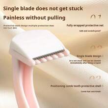 Women's Mini Portable Manual Razor For Lips, Underarms, Legs, Private Parts And Bikini Area - Multicolor - View 5