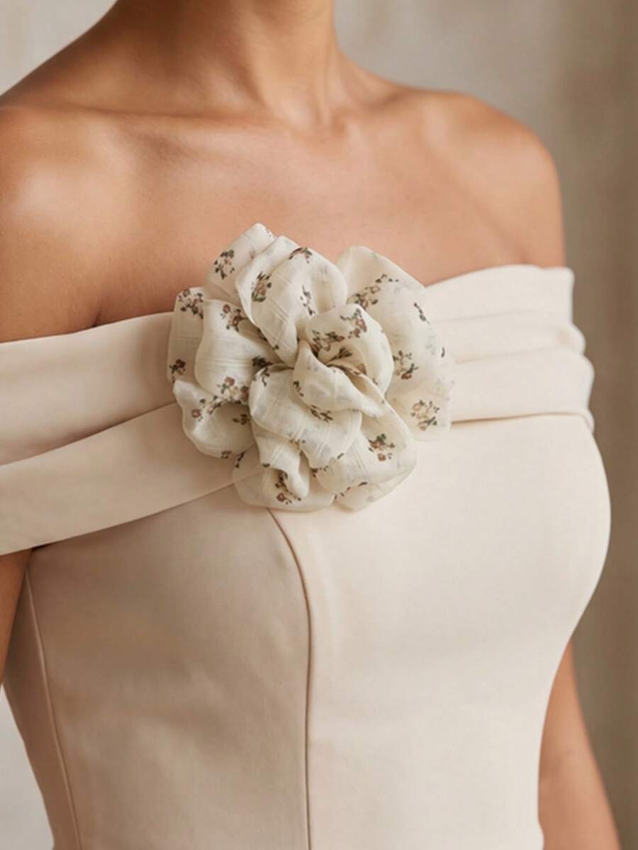 Fresh Floral Decor Brooch, Popular Daily Women's Accessory For Skirts, Hats, Belts, Brooch Corsage - Floral - View 1