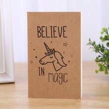 12pcs A6 Kraft Paper Inspirational Pocket Notebooks, Portable Lined Inner Pages Student Memo Gift Notebooks, Back To School Supplies - Notebook - View 6