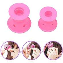 30pcs Heatless Hair Curler Set, Silicone Bell-Shaped Curling Tools, Simple DIY Hair Curling For All Hair Types, Women's Home Hair Styling Accessories - Multicolor - View 5