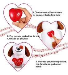 Grabador De Voz Para Muñecos De Peluche De Hasta 60 Segundos - Rojo - Ver 7