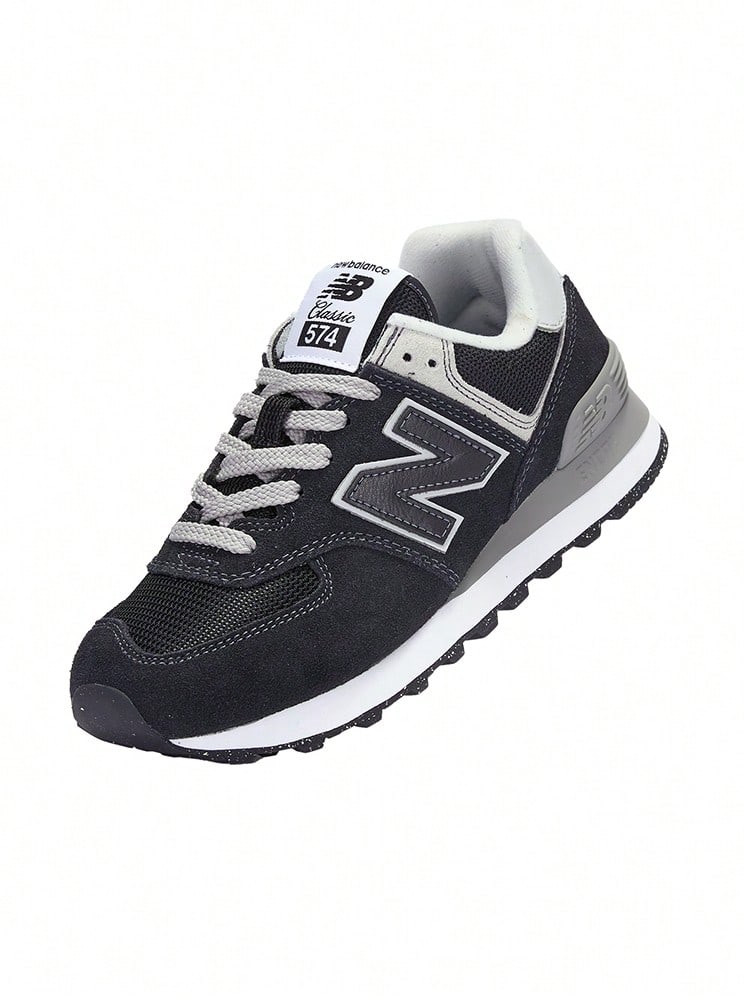 New Balance 2026 New 574 Series Retro Running Shoes Unisex Casual Sneakers ML574EVB - Black - View 1
