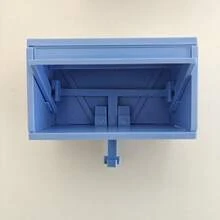 1pc Creative Container-Shaped Wall-Mounted Key Holder With Hidden Storage Space, Suitable For Collectors And Car Enthusiasts, For Daily Key Storage And Home Decor - Multicolor - View 9