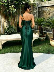 Women Formal & Evening Dresses - Dark Green - View 6