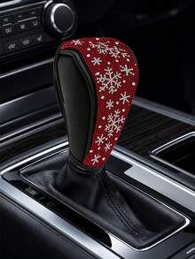 Shiny Rhinestone Car Gear Shift Knob Cover, Crystal Rhinestone Car Gear Shift Knob Decoration, Upgraded New Color, Leopard Print Rhinestone Gear Shift Knob - A - View 24