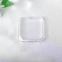 Nail Art Wearable Nail Storage Box With Lid, Dust-Proof, Stackable, Transparent Storage Box For Nail Tips, Large Capacity, Elegant Display Box, Desktop Storage Box - Clear - View 11