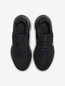 Nike男鞋運動鞋2026新款REVOLUTION 7緩震輕便透氣公路跑步鞋FB2207-005 - 黑色 - 查看 4