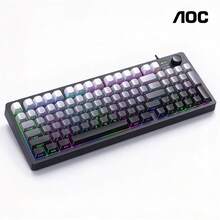 AOC K120 Wired Keyboard, USB Plug And Play, 95-Key Compact Layout With Numeric Keypad, Compatible With Desktop And Laptop For Office And Home Use - View 10