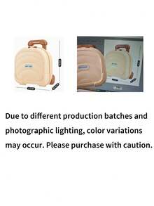 Carry-On Suitcase, Travel Bag, Trolley Bag With Telescopic Handle And Handbag. Lightweight And Easy To Carry, Perfect For Daily Commute, Travel, Camping And Other Occasions. It's A Beautiful Holiday Gift - Multicolor - View 10