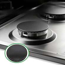 SABAF 4pcs Burner Cap Set, Flat 2334 Burner Cap Bulk, Iron Material, Suitable For Built-In Gas Stove Oven Inlet Burner Replacement Parts - Concave Burner Cap - View 9