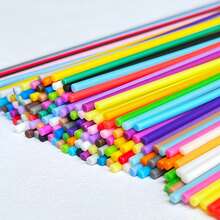 DORMYETIC Low Temperature 3D Printing Filament 2.5mm PCL Pre-Cut 15cm Refill Threads, Bright Colors Non-Repeating, Can Be Combined With Various Sets To Create Creative 3D World, Suitable For Start+ 3D Pen - View 6