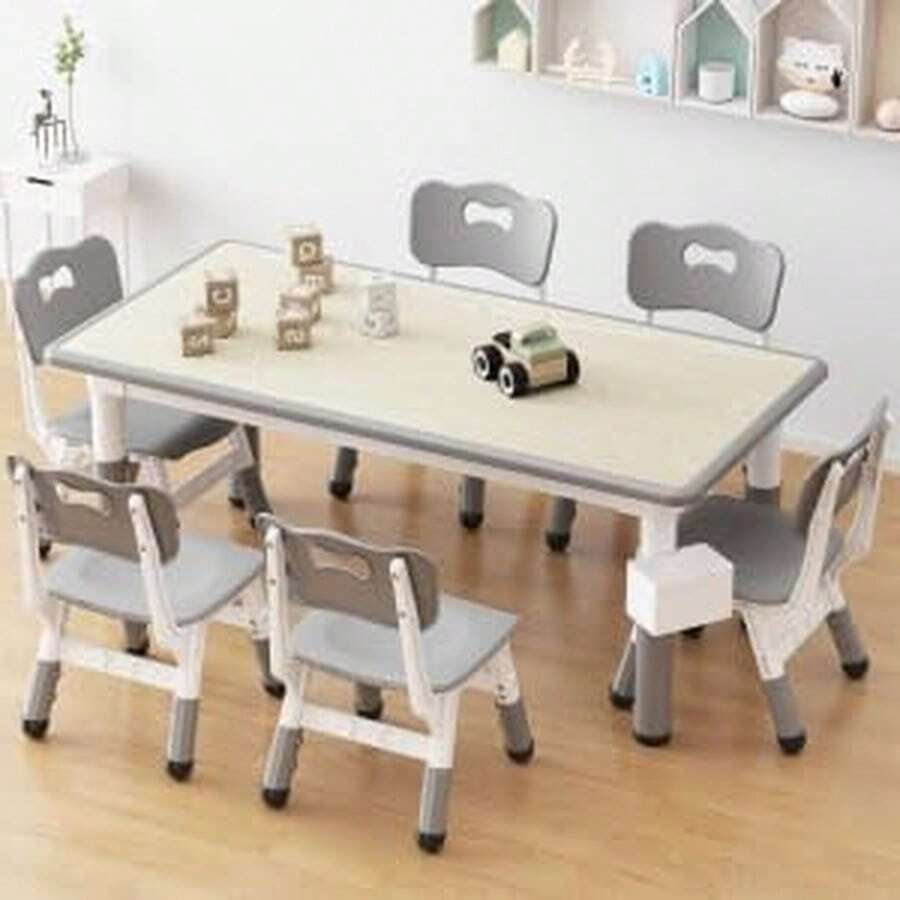 Kids Tables & Chairs - Grey - View 1