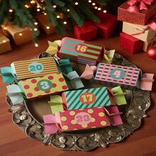 6pcs Christmas Ball Decoration Gifts, Christmas Holiday Party Decor. Christmas Essentials - Multicolor - View 1