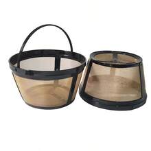 Reusable Metal Mesh Coffee Filter, Coffee Filter Basket, Coffee Machine Filter Screen, Coffee Machine Accessories - Multicolor - View 4
