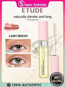 ETUDE My Eyelash Serum 2組裝 (3支X2)，生物素與泛醇配方，強化睫毛，溫和不刺激、快速吸收，韓美禮品 - 彩色 - 查看 2