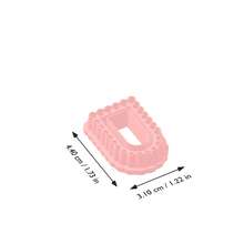 French Vintage Lace Geometric Pattern Polymer Clay Cutter, Wavy Lace Hollow Shape Clay Cutter, DIY Handmade Earring Pendant Brooch Making Tool, Compatible With Polymer Clay, 3D Printed, Clean Cut, Handmade Jewelry Floral DIY Craft Accessory, 3D Printed, Clean Cut, Handmade Jewelry Floral DIY Craft Accessory - Geometric - View 9