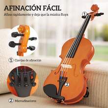HOMCOM Instrumentos de Cuerda - Marrón - Ver 5
