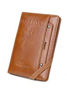 Passport Holder Card Sleeve Wallet Document Organizer Bag, Women's Essential Travel Accessories Storage Pouch - Multicolor - View 15