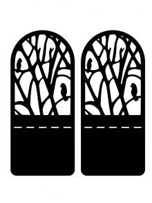 1 Pair Black Tree Of Life Desktop Metal Bookends, Office Desk Home Book Stand Gift For Book Lovers, Iron Desk Bookshelf - Multicolor - View 17