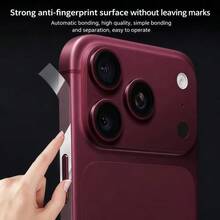 3pcs Phone Frame Screen Protector Film Compatible With IPhone 18 Pro Max /18 Pro High Definition Transparent Anti-Scratch Flexible Hydrogel Soft Film - HD - View 6