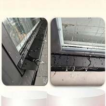 Strip Perekat Tahan Air 78,74 Inci, Cocok untuk Jendela Kaca dan Pintu Balkon Geser, Tahan Angin dan Kedap Suara, Strip Penyegel Rumah, Tahan Lama, Mudah Dipasang, Ukuran Dapat Disesuaikan, Strip Penyegel Tahan Cuaca dan Tahan Angin - Beraneka warna - View 6