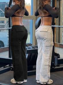 XYXYING New Women's Casual Versatile Sports Long Pants - Multicolor - View 4