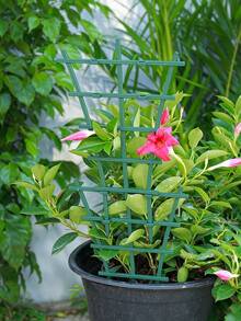 2-4pcs Plant Climbing Rack, Potted Plants, Climbing Plants And Stackable Plant Stand, Potted Flower Rack, Orchid Rose Artificial Plant Rack, Plastic Rack - A - View 2