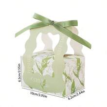 1/5/10/20pcs Pearl Bow Decorated Flower Gift Box, Fashionable Handbag, High-End Exquisite Gift Box, Suitable For Bridesmaid, Birthday, Valentine's Day And Party Gifts - J-multicolor - View 6