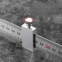 Precision Carbon Steel Woodworking Square Ruler - Easy-To-Use Aluminum Alloy Positioning Tool With Marking Gauge For Accurate Measurement - Multicolor - View 5