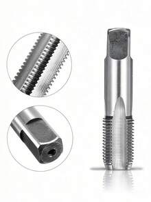 مجموعة أدوات قطع الخيوط BSP 1/2" & 3/4" من الصلب عالي الصلابة، أداة قطع خيوط الأنابيب اليدوية بمعيار بريطاني، أداة يدوية لصنع خيوط الأنابيب لإصلاح السباكة المنزلية وأنابيب المياه - A - مشاهدة 6