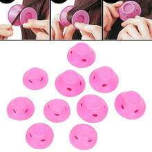 30pcs Heatless Hair Curler Set, Silicone Bell-Shaped Curling Tools, Simple DIY Hair Curling For All Hair Types, Women's Home Hair Styling Accessories - Multicolor - View 4