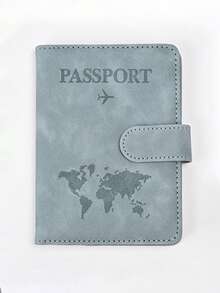 Travel Passport Holder Portable Wallet Card Sleeve Unisex Multi-Function Travel Essential Vacation Hotel Cruise Back To School Accessory - Multicolor - View 14