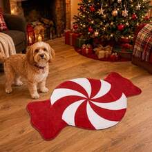 1 buah Keset Lantai Berbentuk Permen Natal, Dekorasi Rumah, Dekorasi Kamar Tidur, Karpet Kecil, Karpet Modis Kreatif, Karpet Ruang Tamu, Karpet Kecil Ruang Tamu, Karpet Kamar Tidur, Karpet Luar Ruangan, Karpet yang Dapat Dicuci, Karpet yang Dapat Dicuci, Halloween, Hadiah Natal, Hadiah untuk Keluarga dan Teman - Beraneka warna - View 4