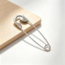 5/1pc Sweet Cool Style Large Dual-Use Safety Pin Hair Clip, Combines Safety Pin And Side Clip Functions, Unique And Eye-Catching Design - Suitable For Women And Girls For Daily Wear, Dating, School, Vacation And Party - Multicolor - View 10