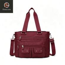 DIOSA LUNA Travel Tote Backpacks - Red - View 3
