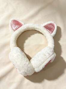 New Girls' Winter Ear Muffs, Cute Korean Style Ear Muffs Set, Ear Covers, Warm And Frost-Proof - Multicolor - View 10