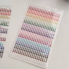 1350Pcs 9 Sheets Bling Diamond Jewel Stickers For Children, Self Adhesive Assorted Shape Rhinestone Stickers, DIY Art Decor Stickers For Kids Craft & Back To School Gift - Multicolor - View 8