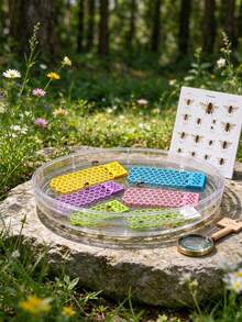 Floating Bee Ladder - Honeycomb-Style Bee Waterer, Foldable Plastic Insect Watering Station, Bee And Butterfly Habitat, Suitable For Garden Pond Beekeeping, Perfect Gift For Nature Lovers - New Model - View 5