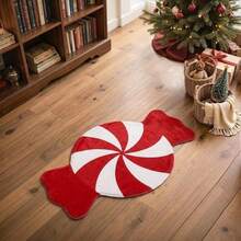 1 buah Keset Lantai Berbentuk Permen Natal, Dekorasi Rumah, Dekorasi Kamar Tidur, Karpet Kecil, Karpet Modis Kreatif, Karpet Ruang Tamu, Karpet Kecil Ruang Tamu, Karpet Kamar Tidur, Karpet Luar Ruangan, Karpet yang Dapat Dicuci, Karpet yang Dapat Dicuci, Halloween, Hadiah Natal, Hadiah untuk Keluarga dan Teman - Beraneka warna - View 5