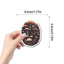 55 Buah Stiker Jamur Retro, Stiker Pola Aneka Warna, Stiker Cantik, Botol, Kertas Dekoratif, Scrapbooking, Buku Harian, Laptop, Bumper, Skateboard, Botol Minum, Komputer, Ponsel, Kartu Ucapan, Album Foto, Furnitur, Stiker - Satu-Ukuran - View 2