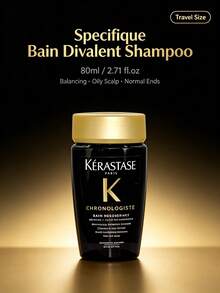 Kérastase Kerastase-80ml-Travel Size Scalp Series New Dual-Function Shampoo Oil Control Volumizing Repairing Damaged Hair Smooth & Shiny - 80ml-travel Size - View 1