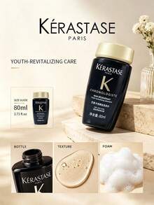 Kérastase Premiere Luxury Repair Shampoo 80ml Travel Size, Hydrating And Smoothing Shampoo For Dry And Damaged Hair - Black Diamond - View 6