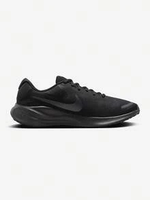 Nike男鞋運動鞋2026新款REVOLUTION 7緩震輕便透氣公路跑步鞋FB2207-005 - 黑色 - 查看 6