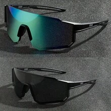 1pc Unisex One-Piece Fashion Outdoor Fashion Glasses, Suitable For Daily Wear, Driving, Cycling, Hiking, Beach Surfing - Multicolor - View 23
