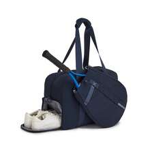 25L Tennis Racket Bag Medium Sports Duffel With Detachable Racket Sleeve Multi Pocket Gym Travel Bag For Adults Tennis Badminton Pickleball Unisex - marineblau - Übersicht 8